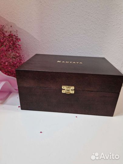 Деревянная шкатулка кантата