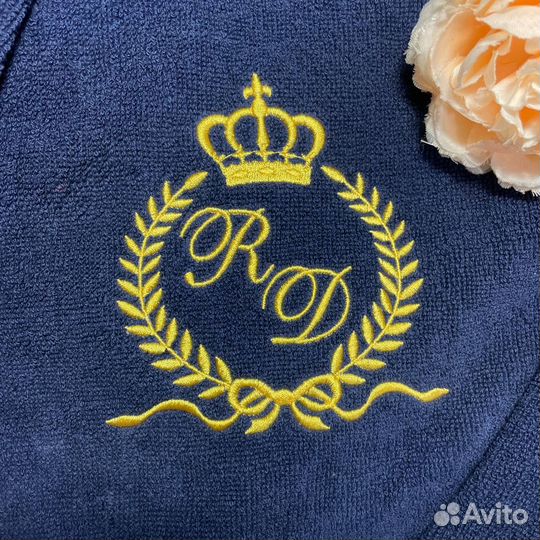 Халат с именной вышивкой
