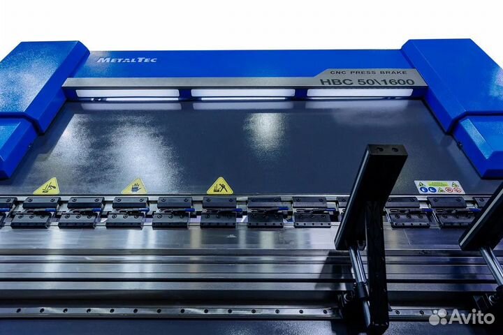 Гидравлический листогибочный пресс hbс 50/1600 4+1