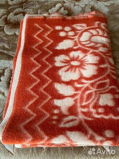 Одеяло шерстяное СССР