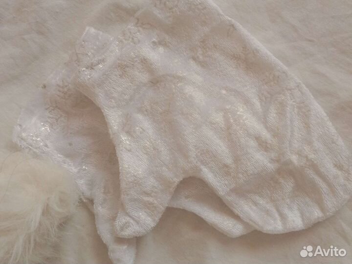 Костюм Снегурочки и зайчика 105-116