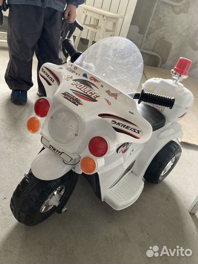 Детский мотоцикл на аккумуляторе