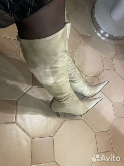 Сапоги женские натуральная кожа 36 размер
