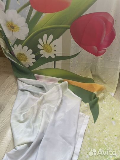 Комплект штор с тюлью