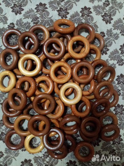 Кольца деревянные для карниза СССР