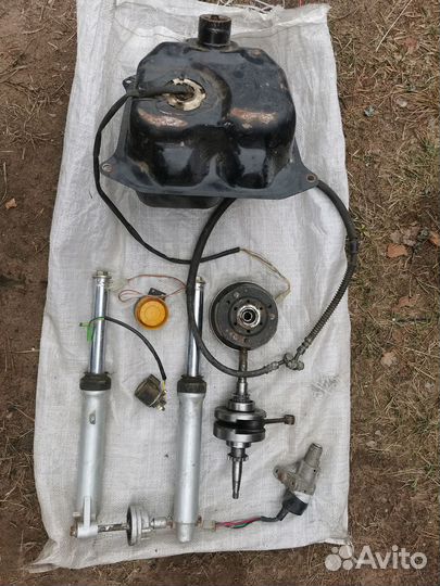 Запчасти на 50 кубовый скутер