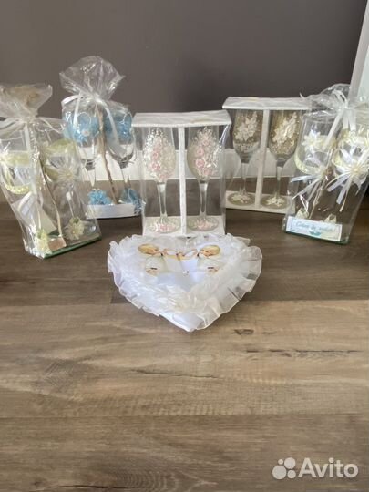 Свадебные бокалы