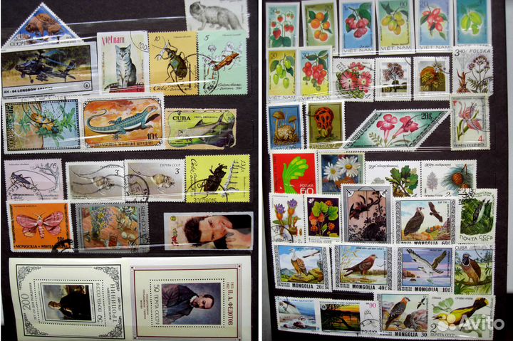 Марки СССР, гдр, Вьетнам, Монголия, Польша и т.д
