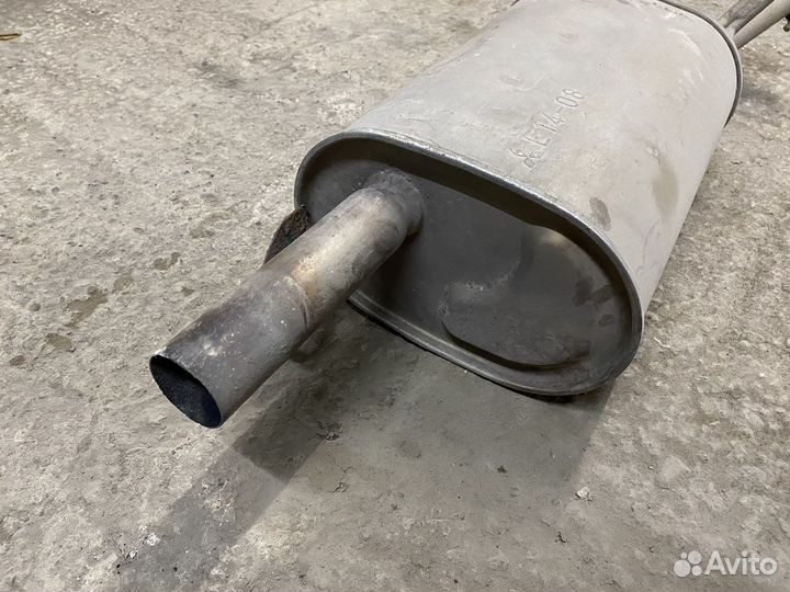 Глушитель на mitsubishi lancer 9