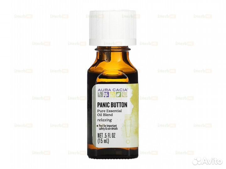 Panic Button, смесь чистых эфирных масел