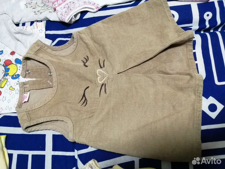 Вещи пакетом на девочку 62 68