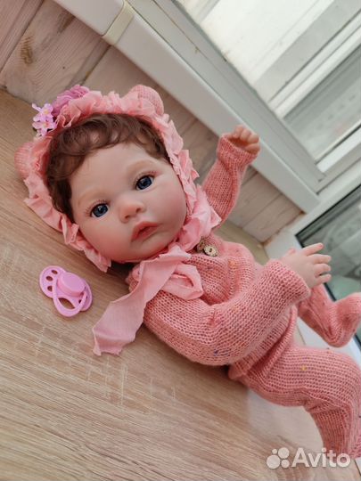 Кукла Реборн полностью виниловая новая