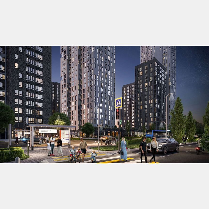 2-к. квартира, 45,4 м², 30/30 эт.