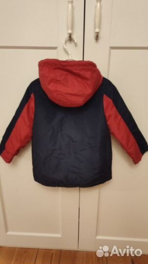 Куртка Ветровка утеплённая для мальчика 98