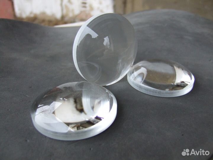 Увеличительное стекло круглое 2.5x увеличение. Диа