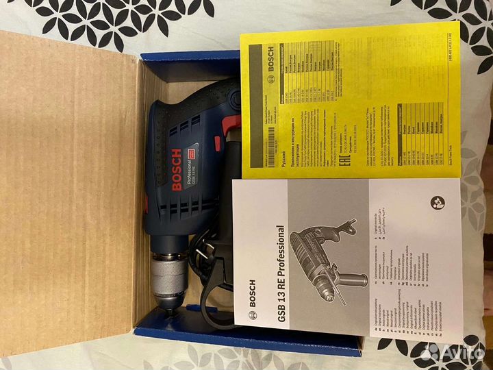 Дрель ударная bosch