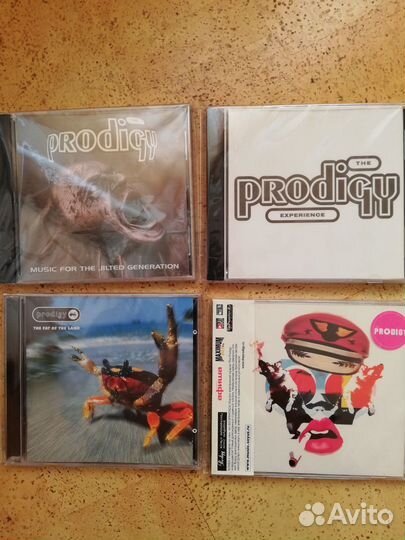 The Prodigy, 4 cd лицензия