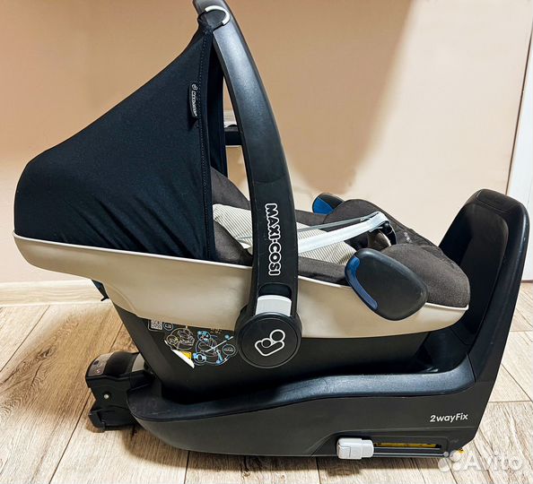 Автолюлька maxi cosi с базой isofix