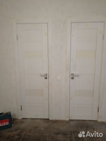 Установка межкомнатных дверей