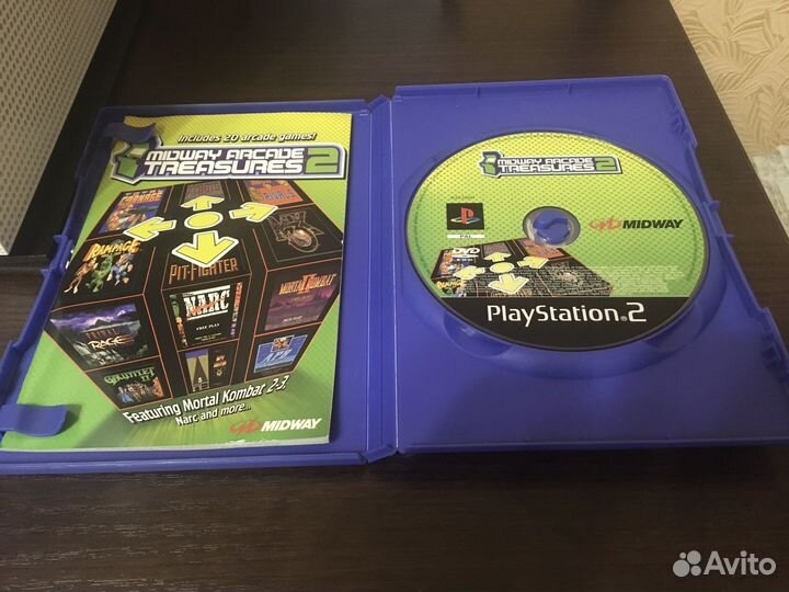 Mortal Kombat 2,3 Ps2 лицензия