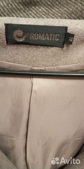 Пальто женское демисезонное 44