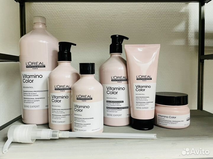 Loreal vitamino Color шампунь маска уход