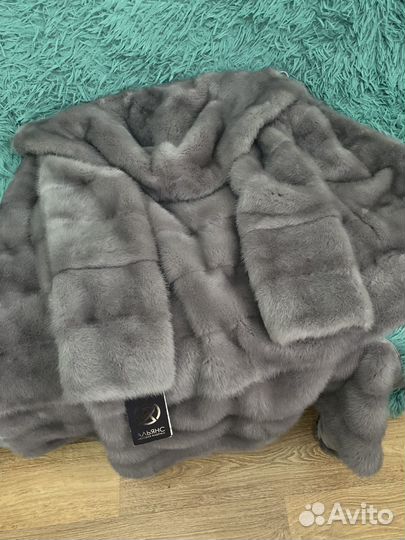 Шуба норовая трансформер новая 40-42