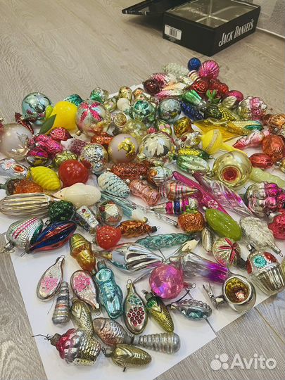 Елочные игрушки СССР