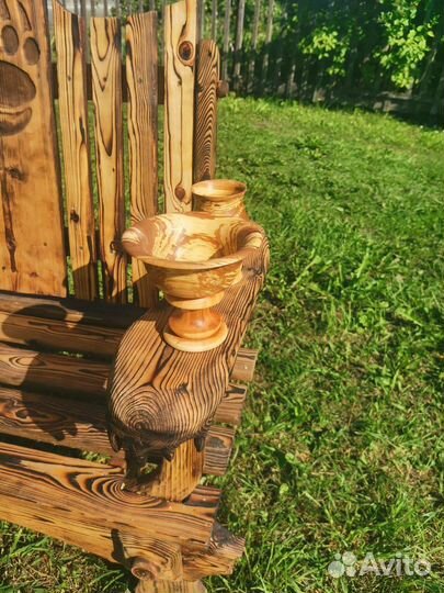 Посуда из дерева ручной работы