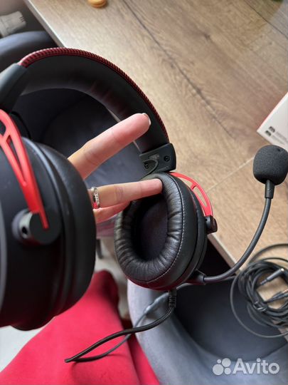 Гарнитура игровая HyperX Cloud Alpha Red