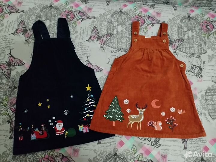 Сарафан вельветовый детский