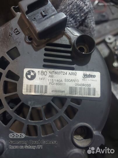 Генератор разбор BMW X6 E71