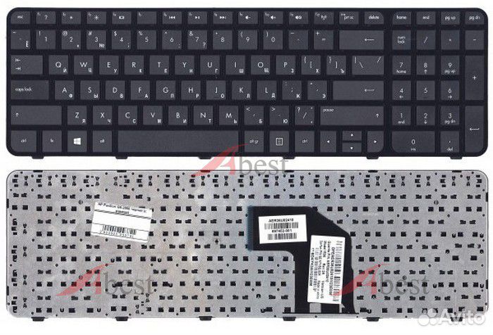 Клавиатуры для ноутбуков HP №1