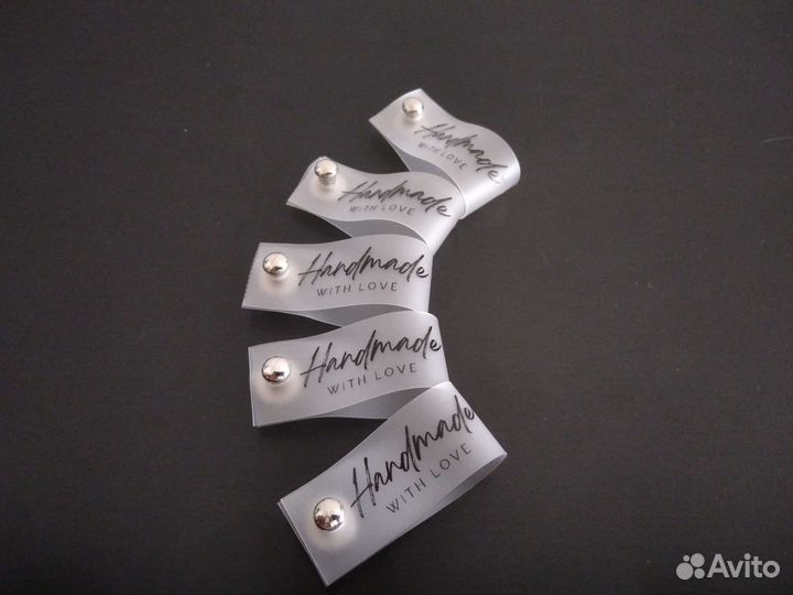 Набор силиконовых бирок с кобурной кнопкой