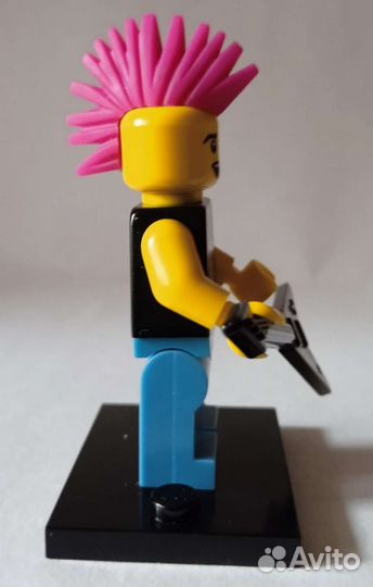 Lego minifigures рокер минифигурка лего панк