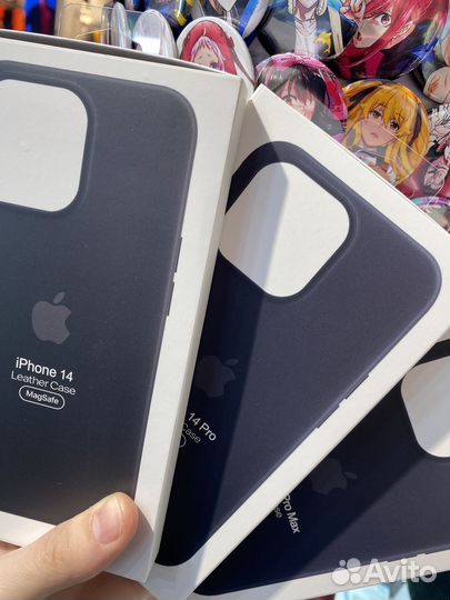 Чехол на iPhone экокожа с SafeMag