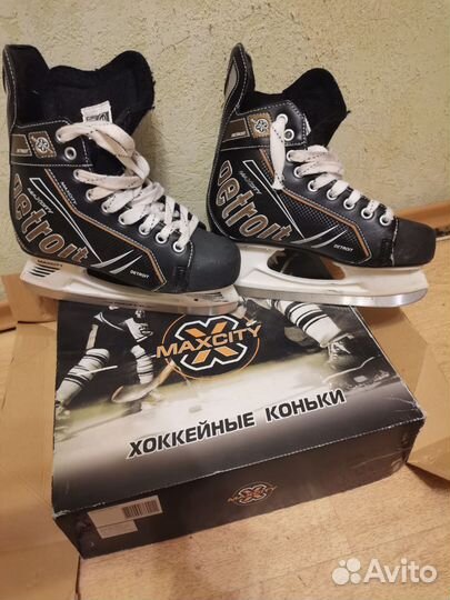 Коньки хоккейные maxcity detroit 41 размер