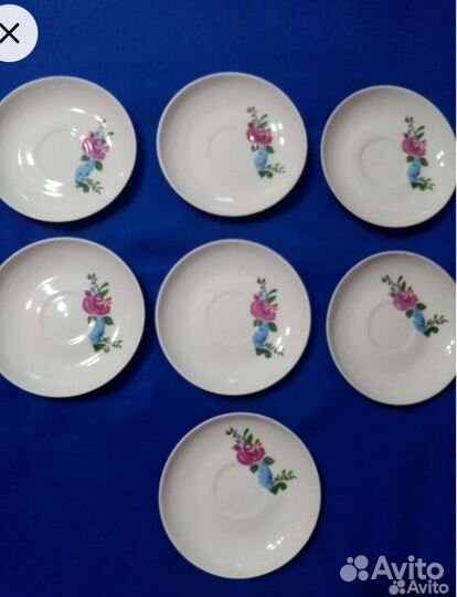 Тарелки СССР Дулево