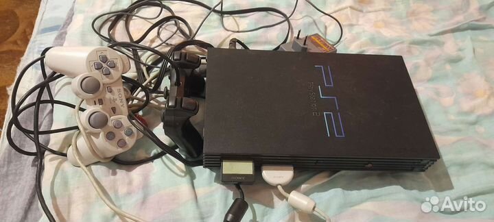 Sony playstation 2 + сони PS 1