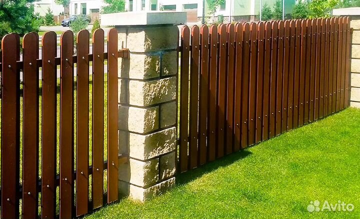 Забор металлический,калитки качественно