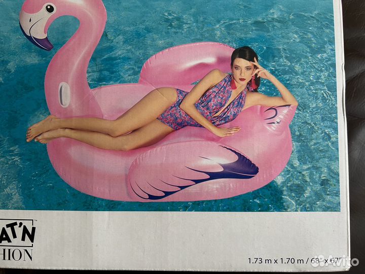 Надувной плот фламинго 170*173