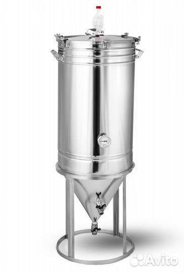 Цилиндроконический танк 80 л, Домашняя пивоварня