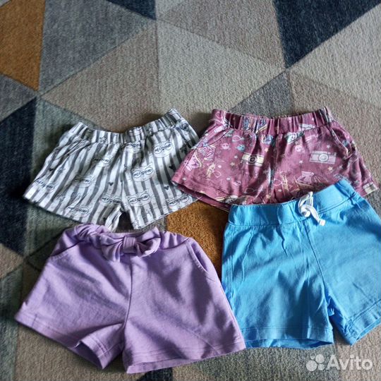 Одежда летняя на девочку пакетом, 98