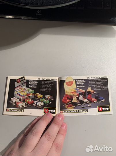 Bburago. Каталог. 1995г. Модели машинок