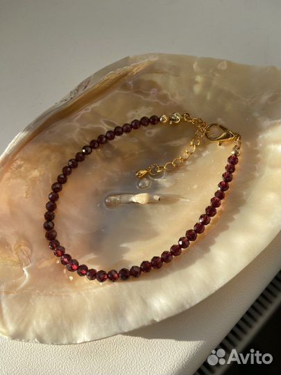 Браслет из граната