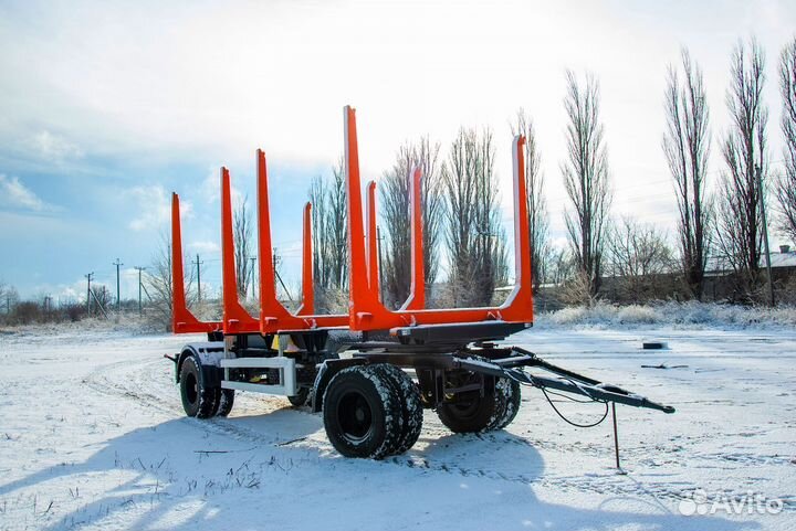 Прицеп лесовоз (сортиментовоз) ИнтерПрицеп 853323, 2023