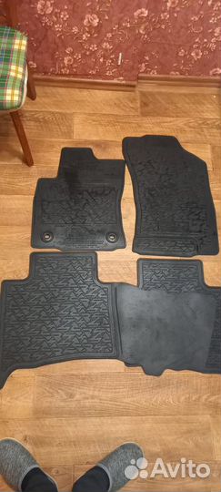 Оригинальные ковры на Tayota Fortuner/Hilux