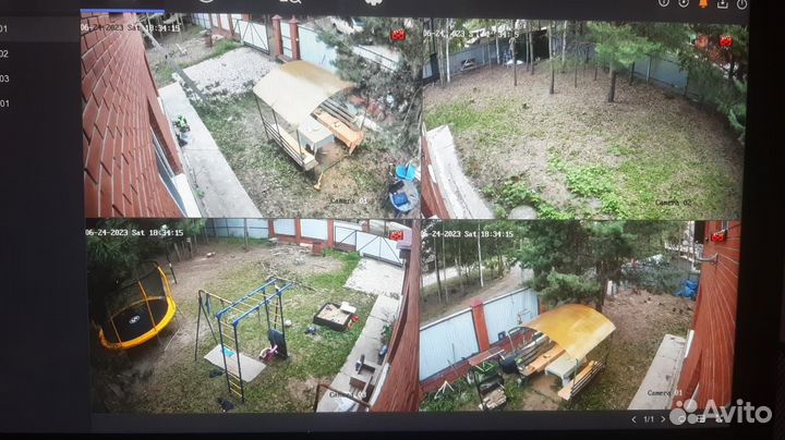 Установка камер видеонаблюдения