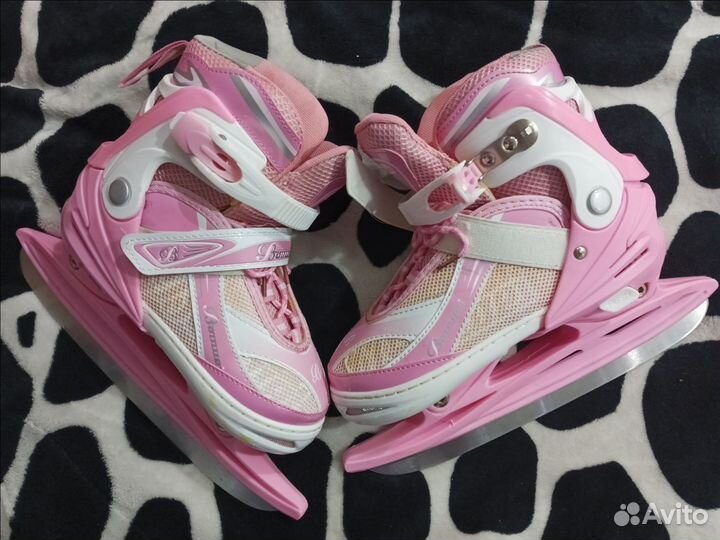 Коньки детские раздвижные 35-38