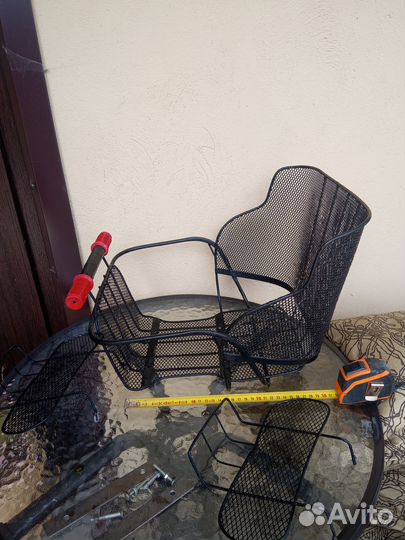 Детское велокресло на багажник